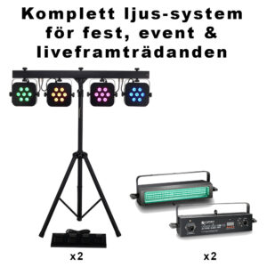 Ljus-system för fest, event & liveframträdanden