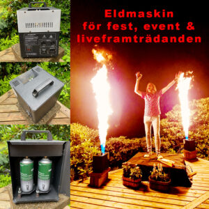 Eldmaskin – maximal wow-effekt för fest & liveframträdanden