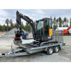 Volvo ECR25D minigrävare med kort svängradie